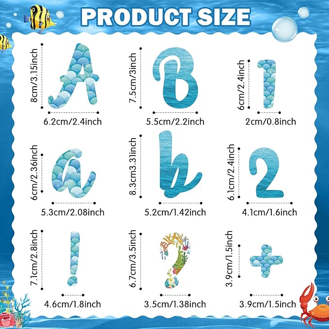 221 Pcs Bulletin Board Letters Round Alphabet Number Punctuation Symbol Combo - Image 3