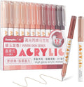kander Direct Liquid Highlighter Acrylic Marker, 12 Colors Gel Pens by Unknown