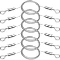 6PCS Heavy Duty Picture Hanging Wire 9.8ft X 1.5mm Mirror Frame Hanging Kit by Unknown