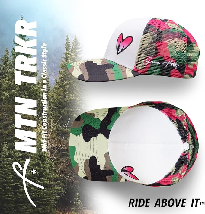 Grace Folly Beach Trucker Hats for Women- Snapback Baseball Cap for Summer