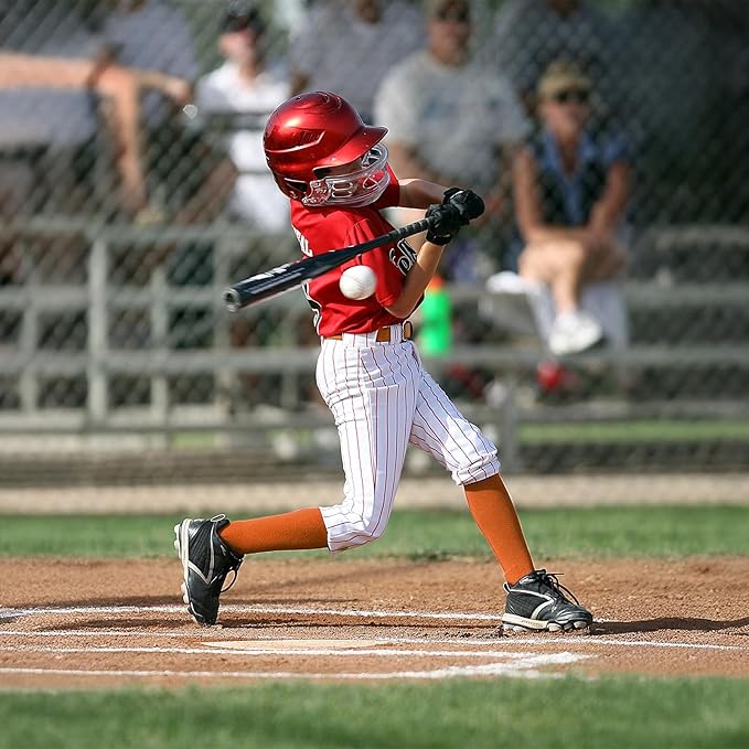 Baseball Socks and Belt Combo for Youth Adult - Softball Sock and Belt for Boys and Girls (2 Pairs of Socks & 1 Belt)