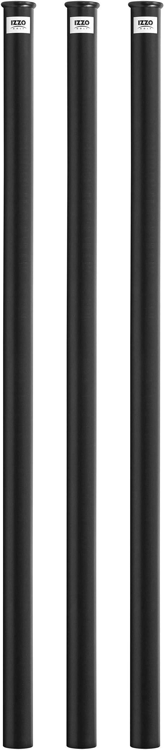 Izzo Golf Black Plastic Golf Club Tube
