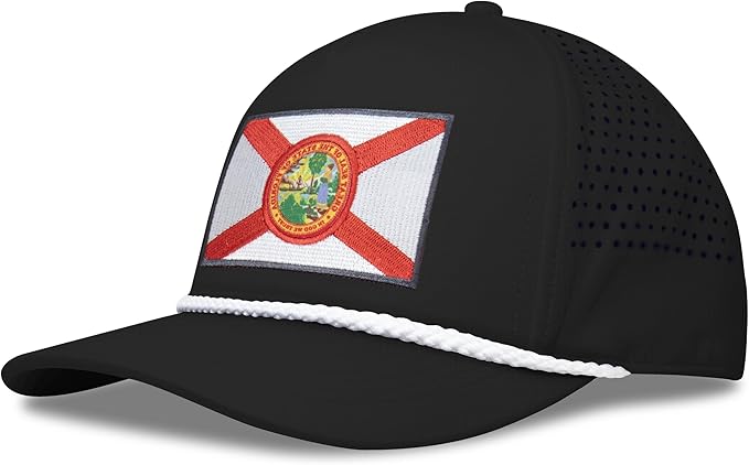 Performance Golf Hat – Adjustable Snapback Trucker Baseball Cap for Men & Women - Jetset Series