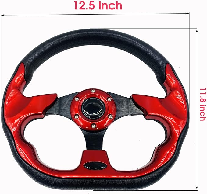 Golf Cart Steering Wheel Accessories for Golf Cart Club Car DS and Club Car Precedent Yamaha EZGO Steering Wheel