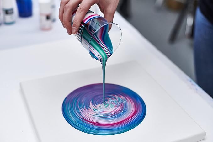 Liquitex Professional Pouring Medium Set, Includes 3 x 4-oz Pouring Medium - Image 9