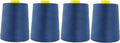 Mandala Crafts 4 Pack of Serger Threads Cones Spools by MandalaCrafts