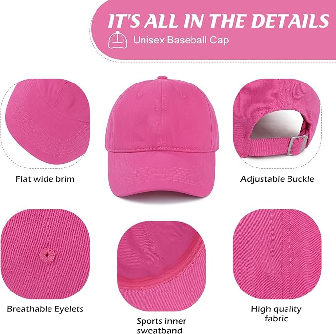 Baseball Cap for Women Men Golf Tennis Baseball Hat Youth Running hat Ponytail Cute Summer Ball Cap