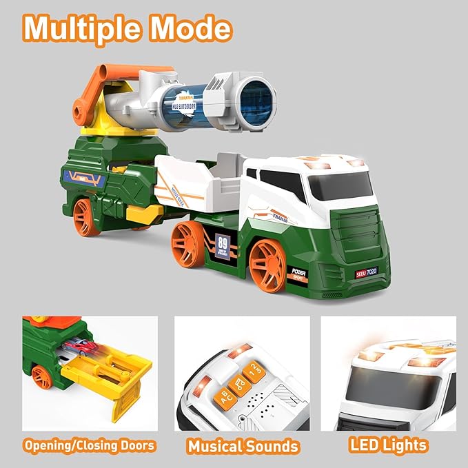 Dwi Dowellin Truck Toys for Kids, - Image 4