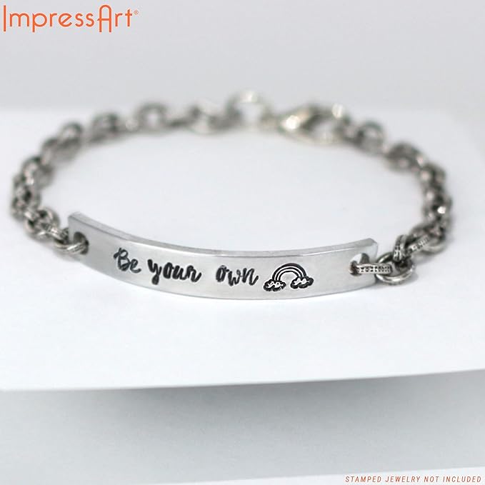ImpressArt - Rainbow Metal Punch, Nature Steel Stamping & Handmade Jewelry - Image 5