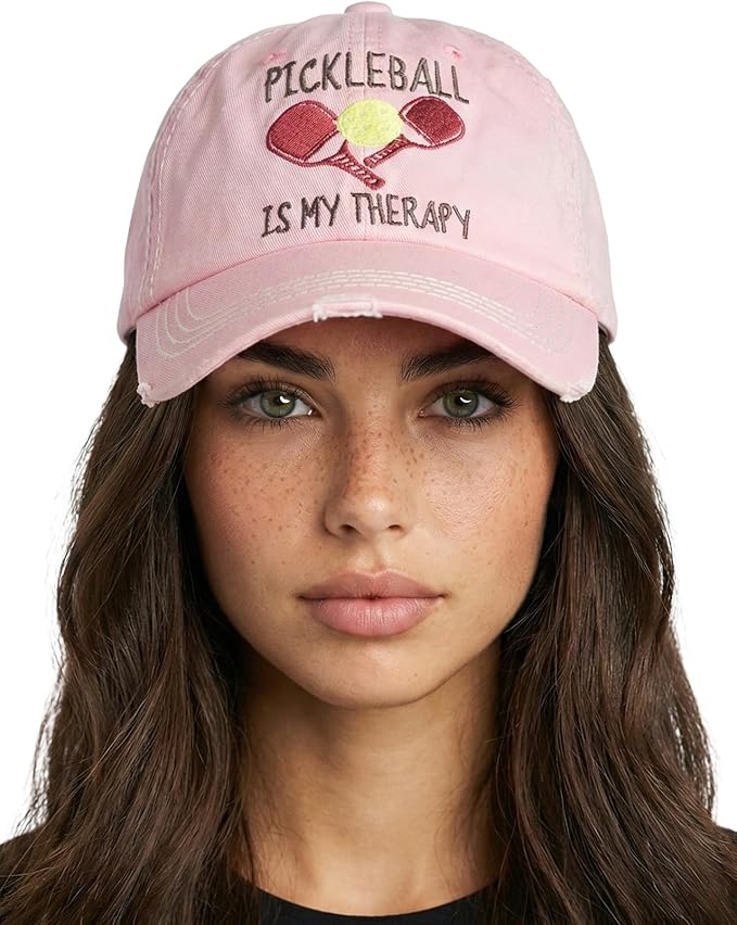 Funky Junque Distressed Vintage Baseball Cap - Embroidered Patch Women's Hat - Holiday, Lifestyle & Patriotic Designs