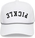 Funky Junque Performance Waterproof Golf Rope Hat – Cool Breathable Workout 5 Panel Snapback Cap for Men