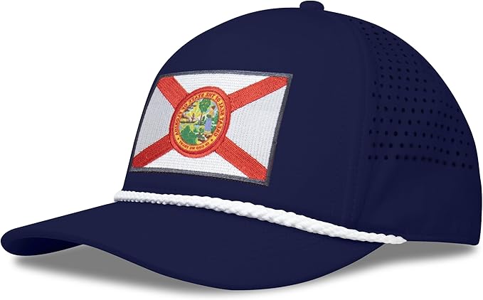 Performance Golf Hat – Adjustable Snapback Trucker Baseball Cap for Men & Women - Jetset Series