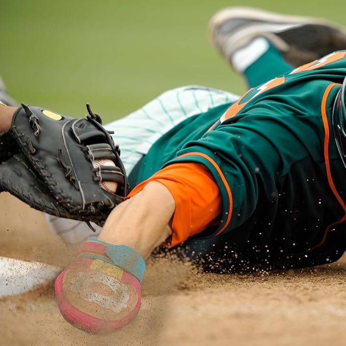 Baseball Sliding Mitt - Sliding Mitt for Youth - Drippy Drip Accessory Gingerbread Man, Coco, Scary HaHa - Softball