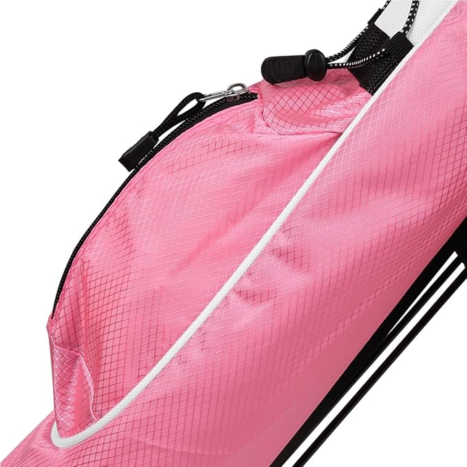 Orlimar Pitch ’n Putt Lightweight Sunday Golf Bag with Stand, Ultra-Light Carry Design, Two-Way Divider Top, Shoulder Strap, Compact Carry Golf Bag for Men & Women