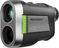 MILESEEY PF260 Golf Rangefinder with Slope, Removable Battery Power, 1100 yd Rechargeable Laser Range Finder Golf, ±0.4 yd Accuracy, 0.3s Flag Lock Vibration, 6X, Magnetic, Golf Accessories for Men