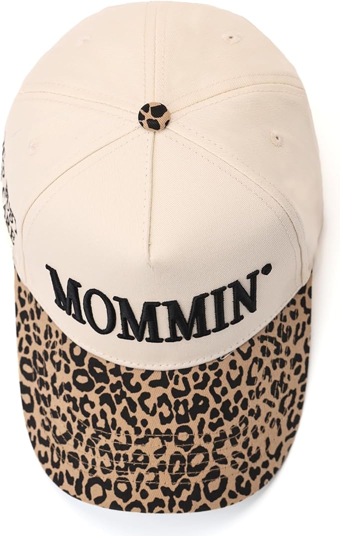 Mommin Trucker Hat, Mothers Day Mom Gifts for Women Baseball Baps Two-Tone Embroidery Mama Hats for Casual Wear
