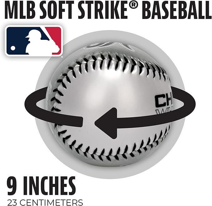 Franklin Sports MLB Team Soft Baseballs - Team Logo - Fan Shop Toy Baseball for Kids - Decoration for Desks and Office