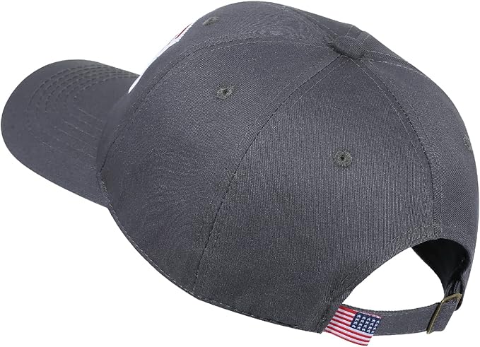 IIN American Flag Baseball Cap for Men Women Low Profile USA Army Tactical Operator Military Plain Dad Hat
