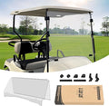 10L0L Golf Cart Windshield Compatible with EZGO TXT Windshield, Foldable & UV Protection Fit (1995-2013) EZGO TXT and Medalist Golf Cart Models- Tinted & Clear