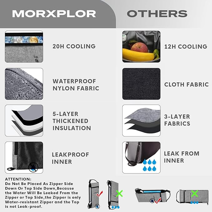 Golf Cooler Bag - 6 Can Insulated Beer Sleeve Soft Cooler,Golf Cart Accessories,Golf Club Bag Accessories