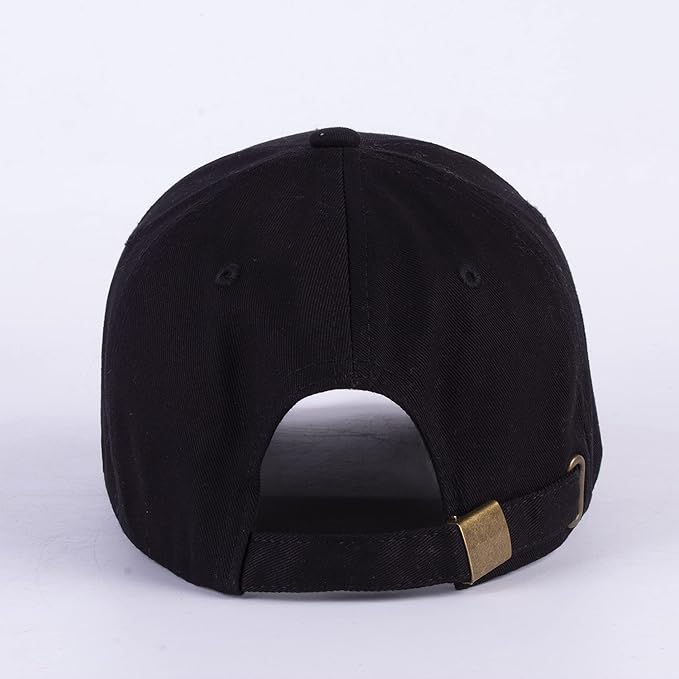LANGZHEN Unisex Baseball Cap 100% Cotton Fits Men Women Washed Denim Adjustable Dad Hat