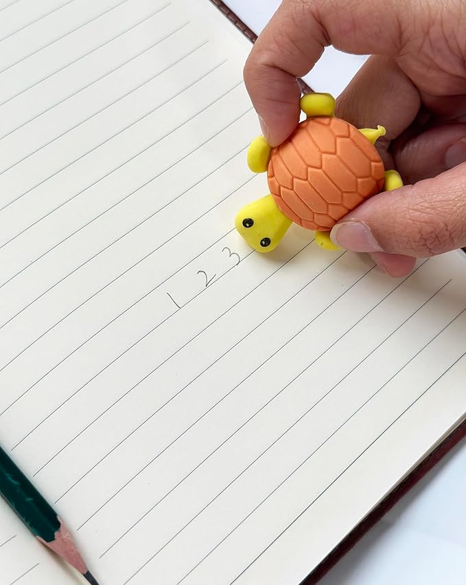 36 Pcs Pencil Eraser Set, 3D Cute Erasers - Image 5