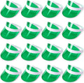 Tarpop Poker Visors Hats Bulk Casino Bingo Visor Casino Dealer Clear Plastic Sun Golf Hats for Women Men