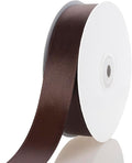 1 Inch Brown Ribbon, 50 Yards Craft Polyester Satin Ribbon Perfect by Unknown