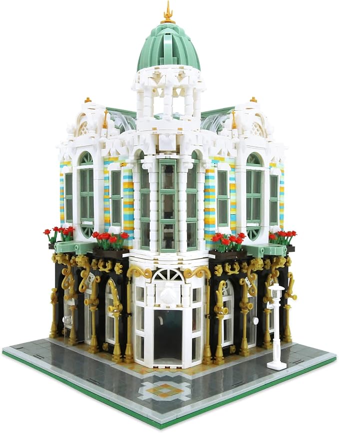 ZenithFlow Street View Building Blocks Kit, Gem Store Mini Blocks Construction by Unknown