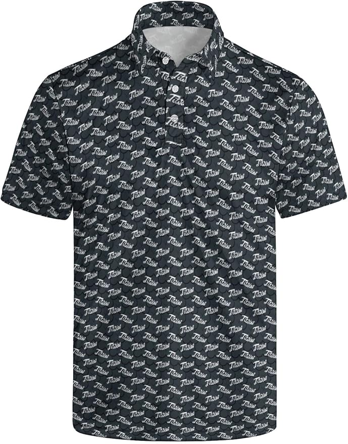 Mens Golf Shirts Golf Polo Shirts for Men Short Sleeve Polo Shirts Golf Gifts