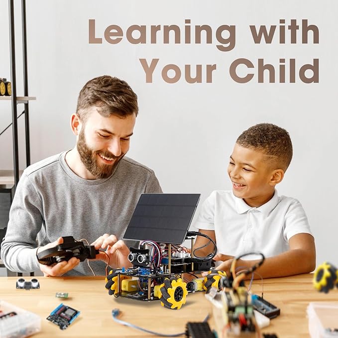 Robotics Kit for Kids Ages 8–12, ACEBOTT STEM Robot Car - Image 7