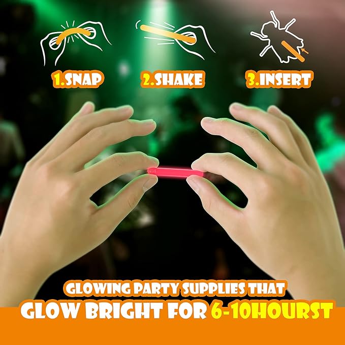 SpringFlower 60pcs Halloween Glow Critters Set - Image 3