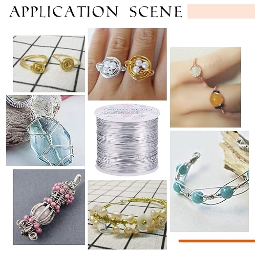 BENECREAT 12 17 18 Gauge Aluminum Wire Anodized Jewelry Craft Making Beading - Image 8