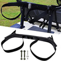 Panglong 2 Seat DS Golf Cart Bag Holder with Screws, Golf Bag Attachment for 1987-Up Club Car DS 2 Seat Models, OEM #1013935