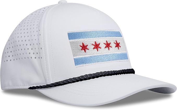 Performance Golf Hat – Adjustable Snapback Trucker Baseball Cap for Men & Women - Jetset Series