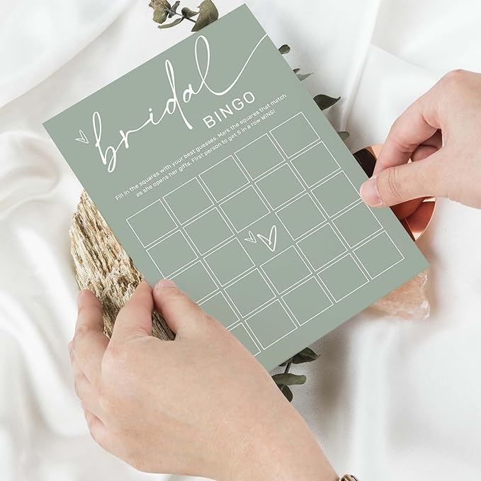Bridal Shower Bingo, What Will The Bride to Be Receive, Engagement Party Games - Image 4
