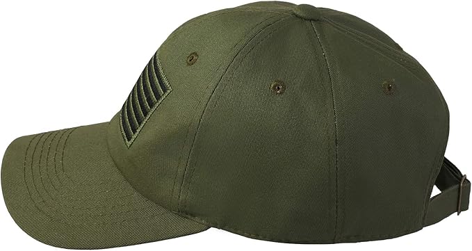 IIN American Flag Baseball Cap for Men Women Low Profile USA Army Tactical Operator Military Plain Dad Hat