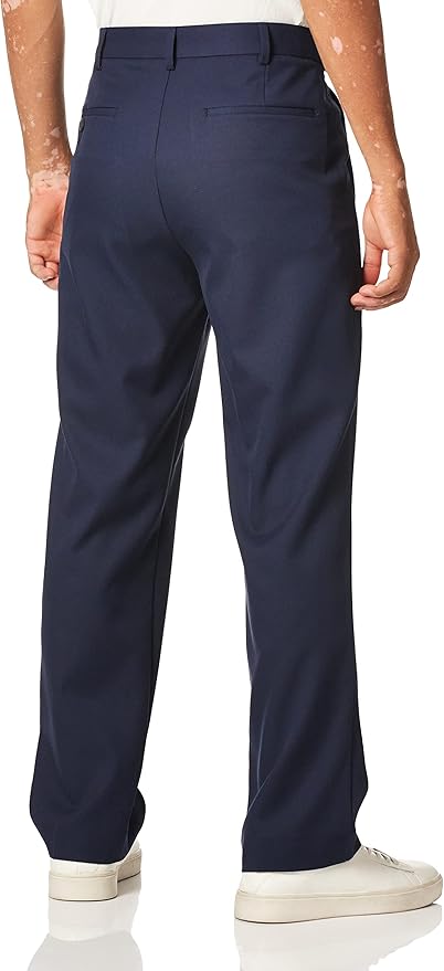 PGA Tour Men's Flat Front Golf Pant with Expandable Waistband