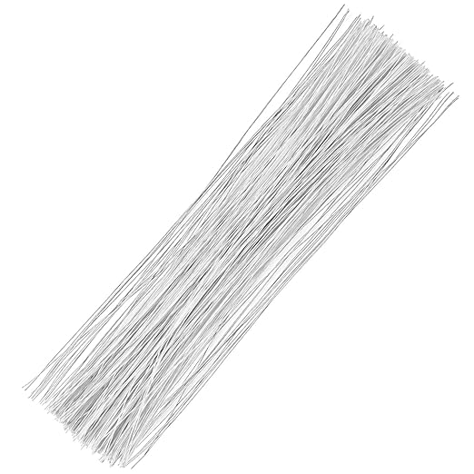 200 Pcs Floral Wire by Prudiut