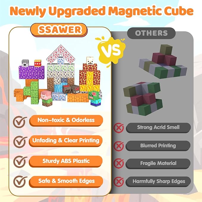 Magnetic Blocks, Stacking Magnets - Image 4