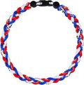 Baseball Rope Necklaces, League Team Colors Braided Necklace, Baseball Team Gifts
