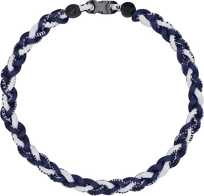 Baseball Rope Necklaces, League Team Colors Braided Necklace, Baseball Team Gifts