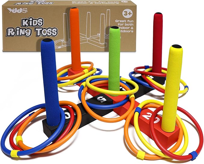 Ring Toss Game for Kids, Indoor & Outdoor Game for Family and Adults by YDDSTECHNOLOGYLLC