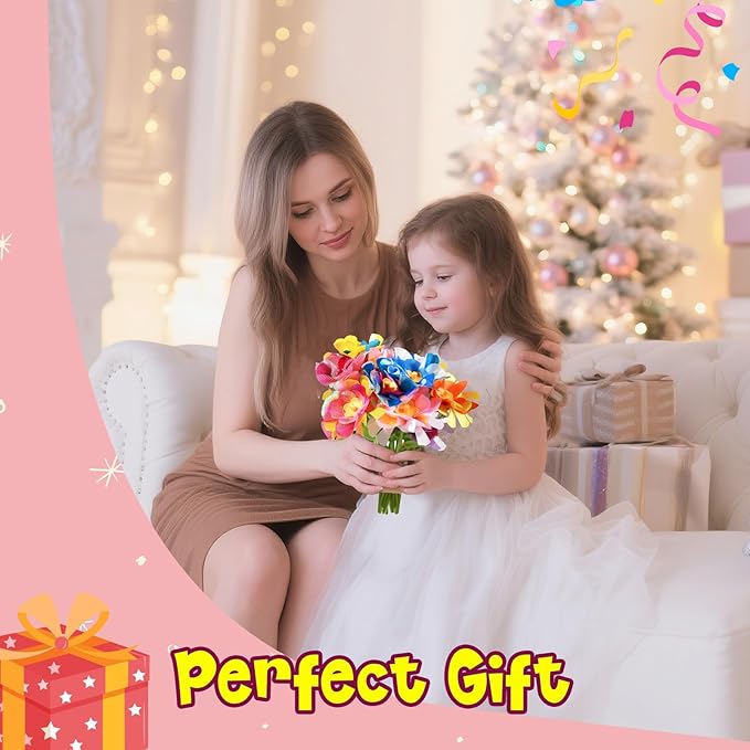GPPNKC DIY Flower Bouquets Toys Accessories - Image 5