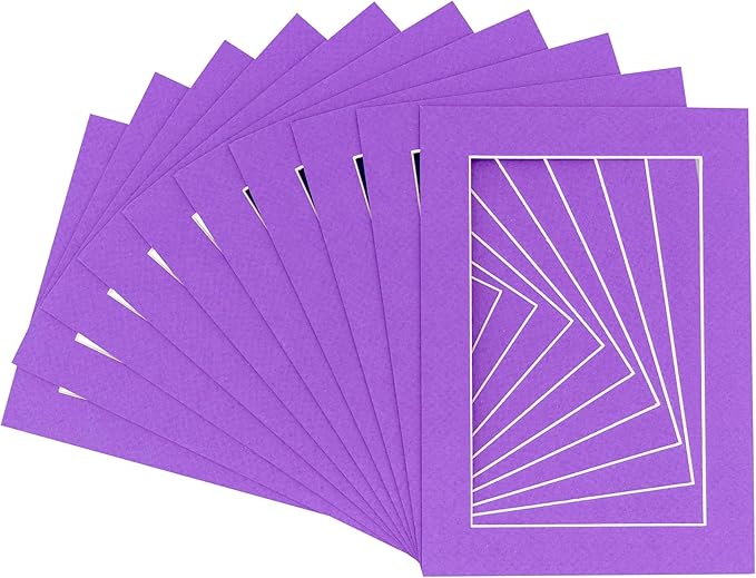 6x8 Mat for 8x10 Frame by Poster+Palooza