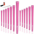 Karma Velour Golf Grips for Men, Women, Juniors | Undersize, Standard, Midsize, Oversize, & Jumbo | 6 Colors | Choose Single, 9, 13 Pack or Golf Club Grip Kit
