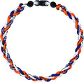 Baseball Rope Necklaces, League Team Colors Braided Necklace, Baseball Team Gifts
