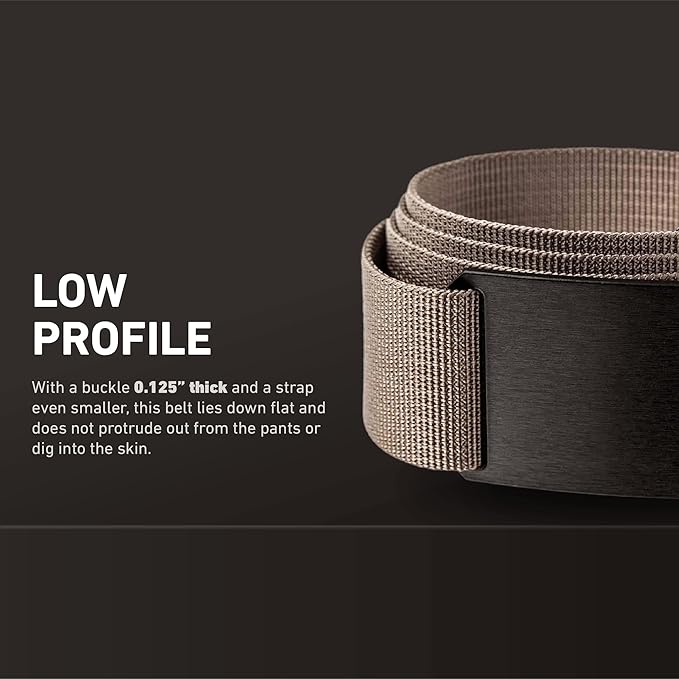 GRIP6 Classic Belt - 1.5-Inch Adjustable Nylon Belts - Versatile Lifestyle and Tactical Belt for Men and Women
