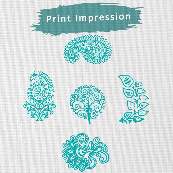 Handcarved Wooden Block Stamp for Printing Scrapbooking/Wooden Stamps for - Image 3