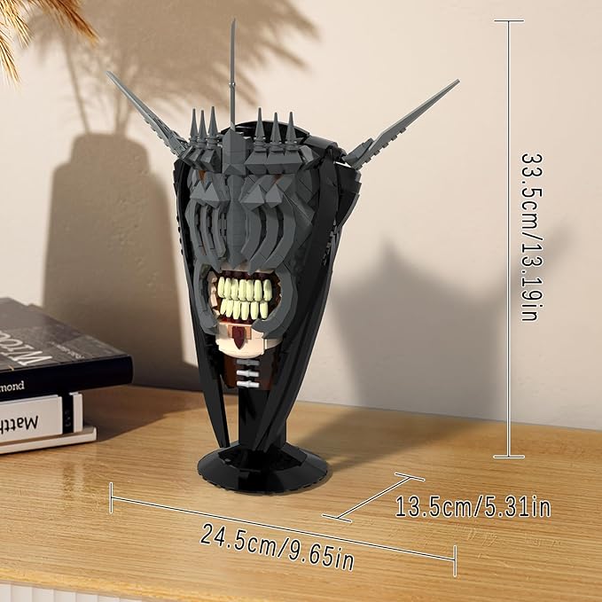 Lord Mouth of Sauron Building Toys Sets, Movie Model Figures, Halloween - Image 3